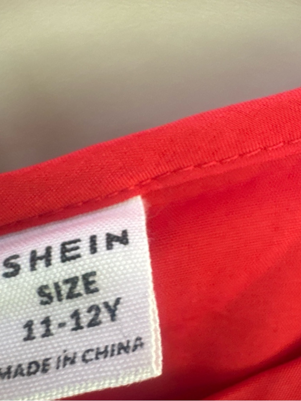 SHEIN Red Ruffle Wrap Mini Dress - Picture 3 of 6